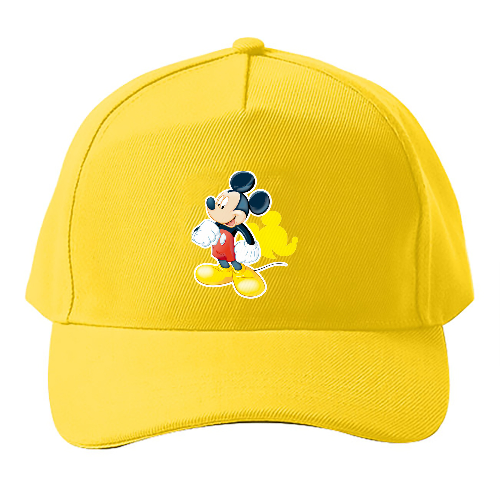 （画像用） ミッキーマウス Mickey Mouse ベースボールキャップ 綿100％ 男女兼用 帽子 スポーツ